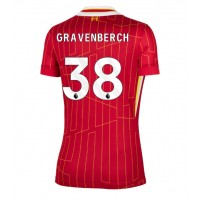 Liverpool Ryan Gravenberch #38 Hjemmedrakt Dame 2024-25 Kortermet